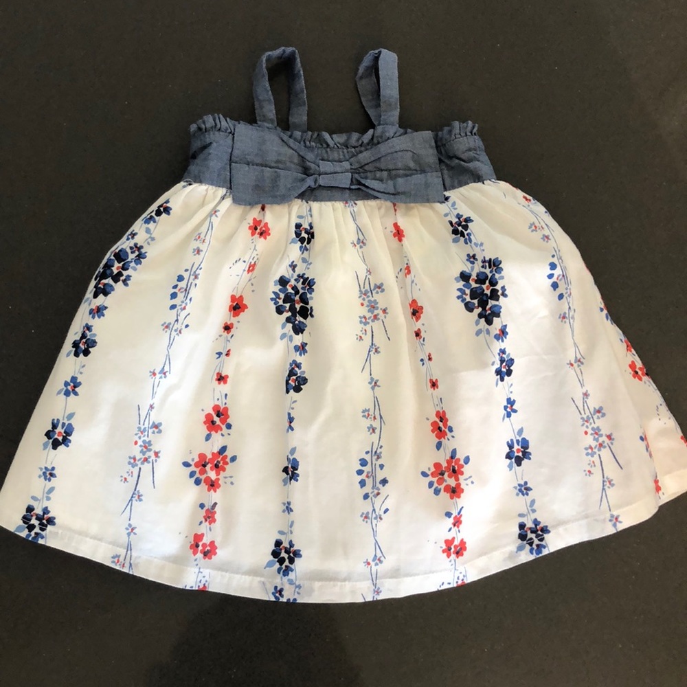 Gap Chambray and Floral Dress